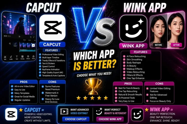 Wink vs CapCut: Ultimate Comparison